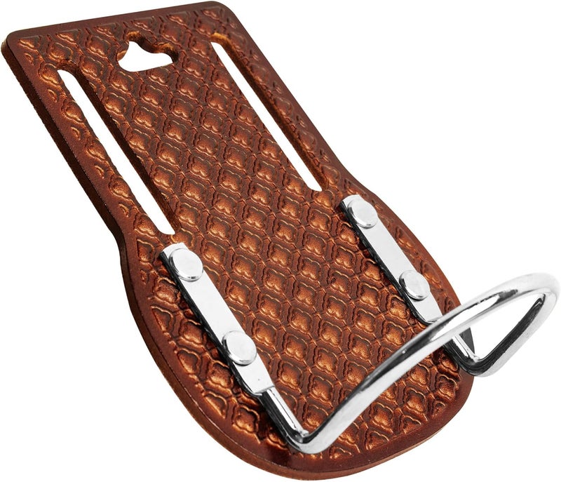 HOGIKUO Premium Leather Hammer Holder for Belt -Hammer Holster- Safe and Convenient Tool Holder with Hammer - Image 5